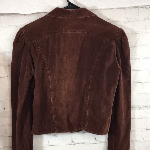 At Last & Company Girl's Lightweight Brown Corduroy Jacket Size Large‎ - Picture 6 of 9